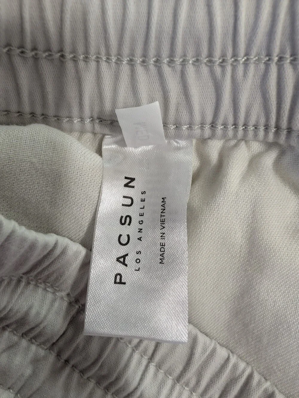 PacSun Men's Light Beige Utility Cargo Pants Size M